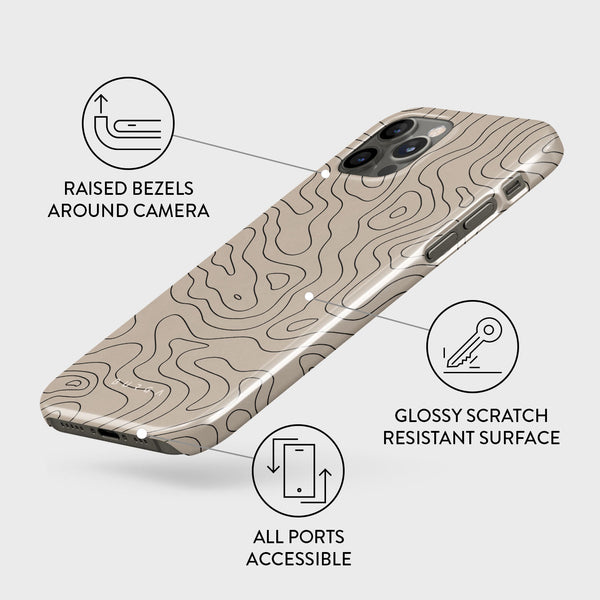 Wild Terrain Minimalist iPhone 12 Pro Max Case BURGA