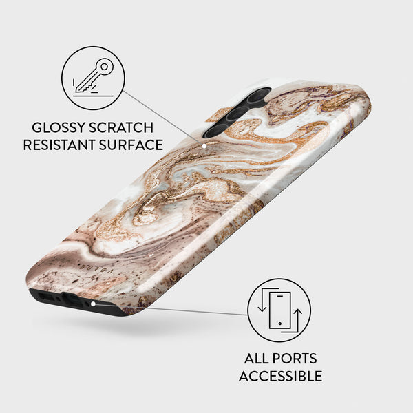 Cappuccino Samsung Galaxy A34 Case BURGA